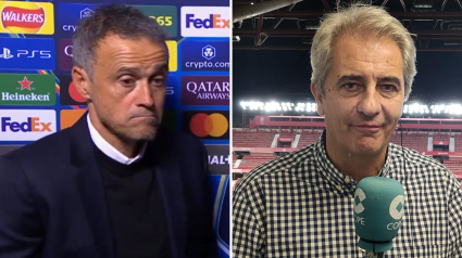 Luis Enrique y Manolo Lama