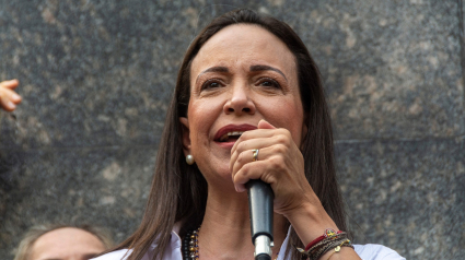 La líder de la oposición venezolana, María Corina Machado