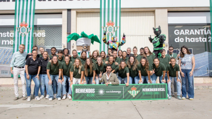 Social Energy y El Real Betis Féminas renuevan un año más su alianza.