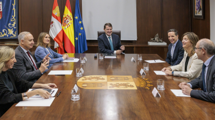 Reunión con los rectores universitarios de Castilla y León.