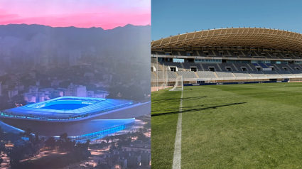 Las obras de la Nueva Rosaleda pueden hacer que el Málaga tenga que jugar sus partidos en el Estadio de Atletismo Ciudad de Málaga