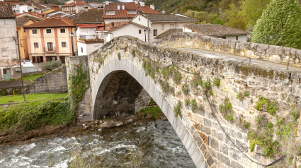 El puente de Torrecilla de Cameros en La Rioja