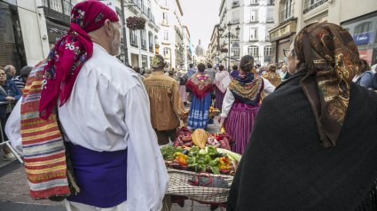 Imagen de archivo de la Ofrenda de Frutos.