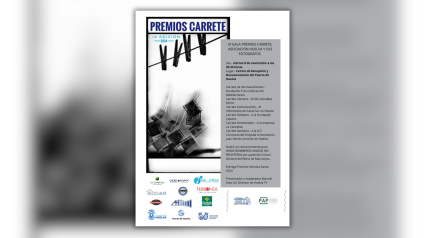 Cartel de la gala de los IV Premios Carrete en Huelva