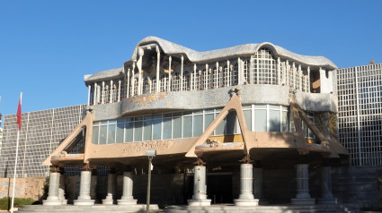 Asamblea Regional en el Paseo Alfonso XIII de Cartagena