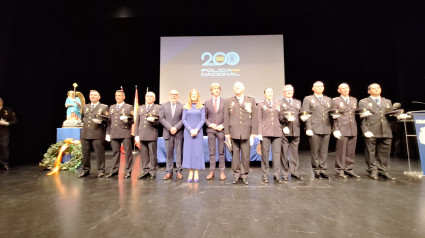 Celebración del día de la Policía Nacional en Soria