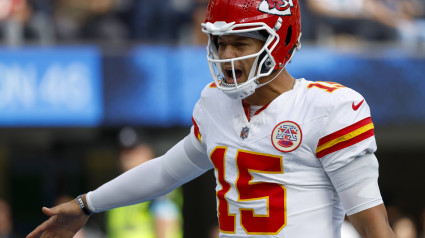 Patrick Mahomes, quarterback de los Kansas City Chiefs de la NFL