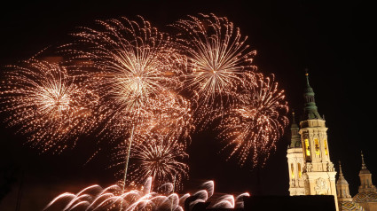 Imagen de archivo del inicio de las Fiestas del Pilar