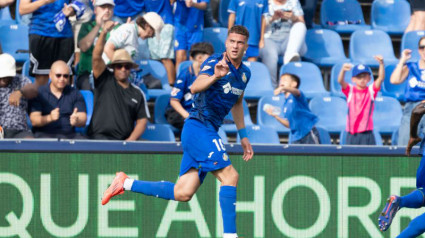 Primer gol del Getafe en jugada esta temporada en LaLiga.