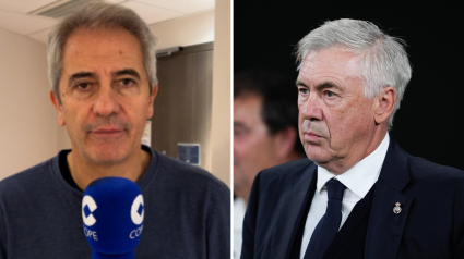 Manolo Lama y Carlo Ancelotti