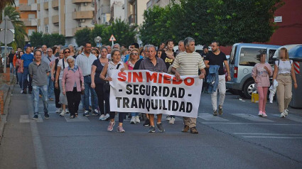 manifestación Almendralejo