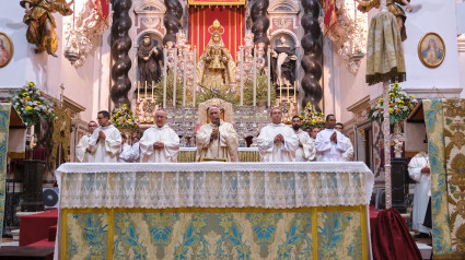 La Virgen del Rosario patrona de Cádiz (FOTO Alejandro Moreno)