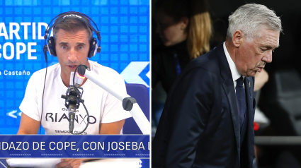 Joseba Larrañaga y Carlo Ancelotti