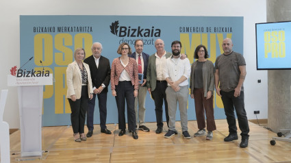 La diputación de Bizkaia apuesta por el comercio de proximidad