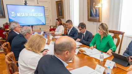 Reunión Mesa de la Justicia