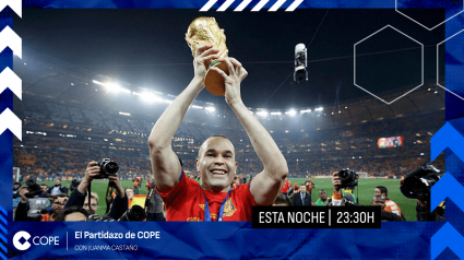 Andrés Iniesta, en El Partidazo de COPE