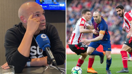 Andrés Iniesta y un partido frente al Athletic Club