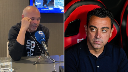 Andrés Iniesta y Xavi Hernández