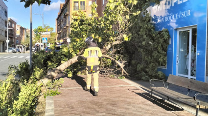 Fuertes rachas de viento en Ávila