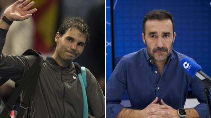 Rafa Nadal y Juanma Castaño