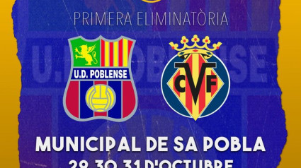 Poblense-Villarreal en la Copa del Rey