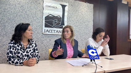 Rueda de prensa en la Comarca de la Jacetania