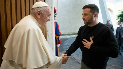 Papa Francisco y Zelenski