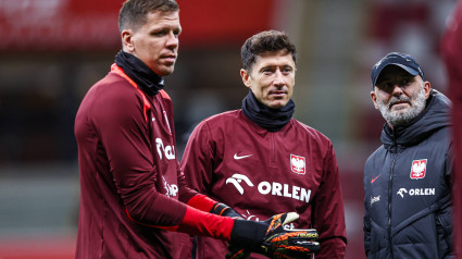 Szczęsny y Lewandowski, con lo selección de Polonia