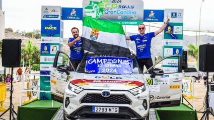 Los extremeños se han proclamado campeones de España de eco rallyes 2024