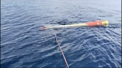 Unos pescadores encuentran un torpedo a la deriva cerca de la isla de Tabarca