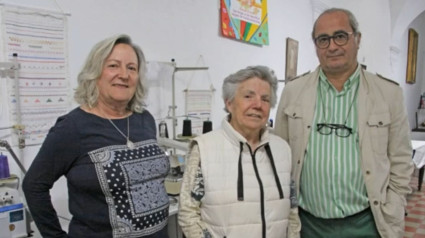 Manuela Chávez, Rafaela Fernández y Antonio Lajas