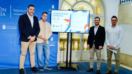 Presentación del V Festival Gastronómico de la Gamba Roja de Garrucha.