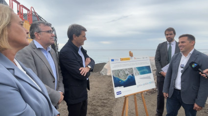 Miguel Ángel Fernández, Director de la obra del espigón de Playa Granada