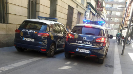 Patrullas de la Policía Nacional en Zamora