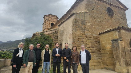 Visita para ver la culminación de las obras en Nueno