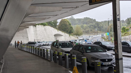 Taxis en el aeropuerto de Loiu