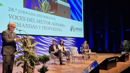 Inauguración de la jornada de Riegos del Alto Aragón