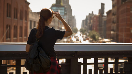 Mujer en Nueva York