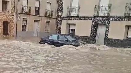 Inundaciones en Carbonero El Mayor