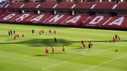 Ultimo entrenamiento del Granada