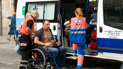 Ambulancia en Granada