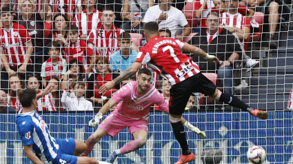 Álex Berenguer hizo el cuarto del Athletic tras una gran jugada.