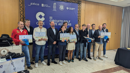 Entrega premios III Circuito de Golf COPE Asturias