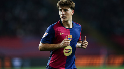 September 25, 2024, Barcelona, North Rhine-Westphalia, Spain: Pablo Torre (FC Barcelona) during the LaLiga match between FC Barcelona and Getafe CF at OlÃ­mpic LluÃ­s Companys on September 25, 2024 in Barcelona, Spain. (Credit Image: © Xavi Bonilla/DeFodi via ZUMA Press)