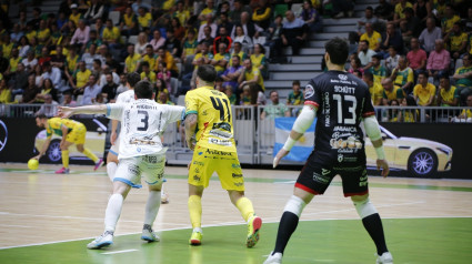 El Jaén Paraíso Interior FS brilla en su primer partido en casa con un contundente 5-2