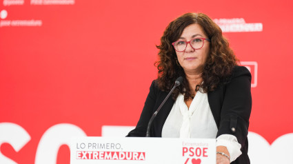 Eva Pérez, vicesecretaria general del PSOE de Extremadura