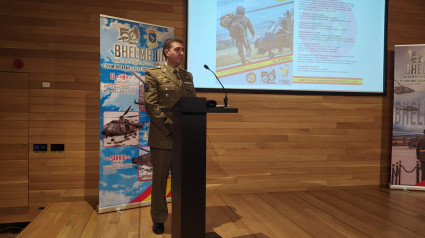 Pablo Rivero, Jefe del Batallón de Helicópteros de Maniobra 'Bhelma III'