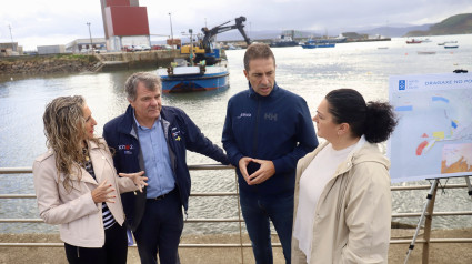 Martina Aneiros, José Antonio Álvarez Vidal, Alfonso Villares y Ana María López