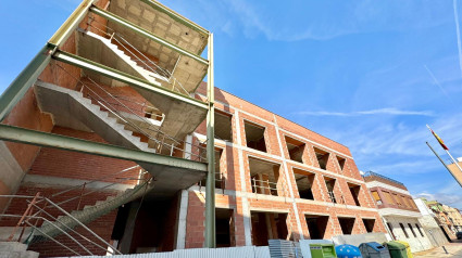 Edificio inacabado de la nueva sede del Ayuntamiento de Puerto Lumbreras