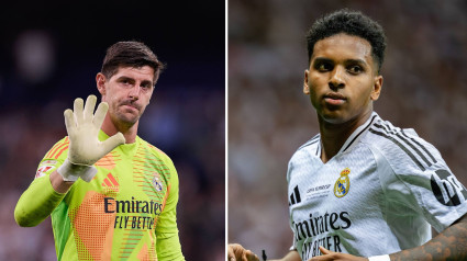 Courtois y Rodrygo se perderán el Clásico por lesión.